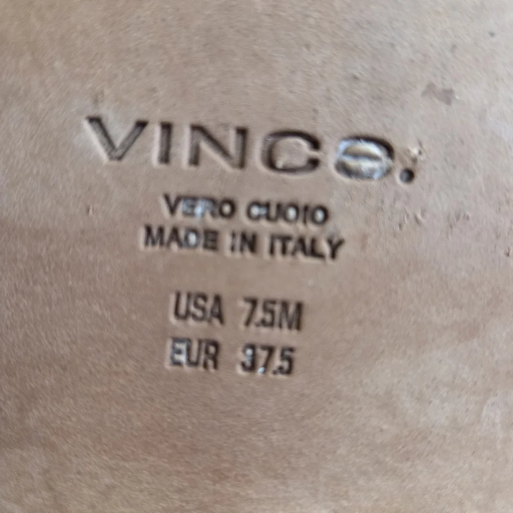 Vince Women's Cabria Suede Lace Up Ankle Boot Almond Toe Sz 7.5 - Picture 11 of 13